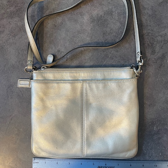 Coach Metallic Crossbody Bag - Picture 4 of 9